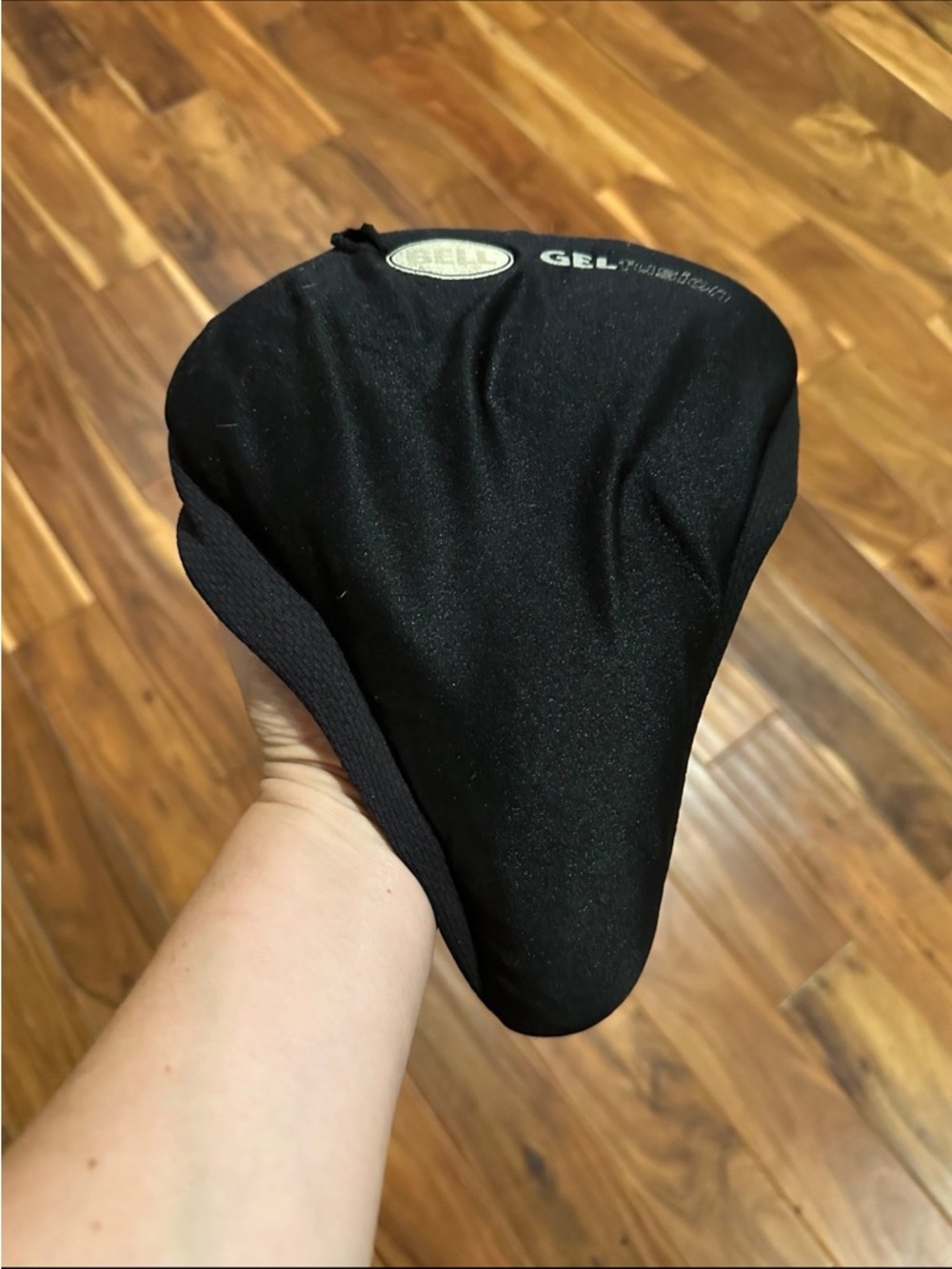 Black Gel Bike Seat Cover
